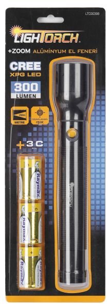 ZOOMLU LEDLİ EL FENERİ