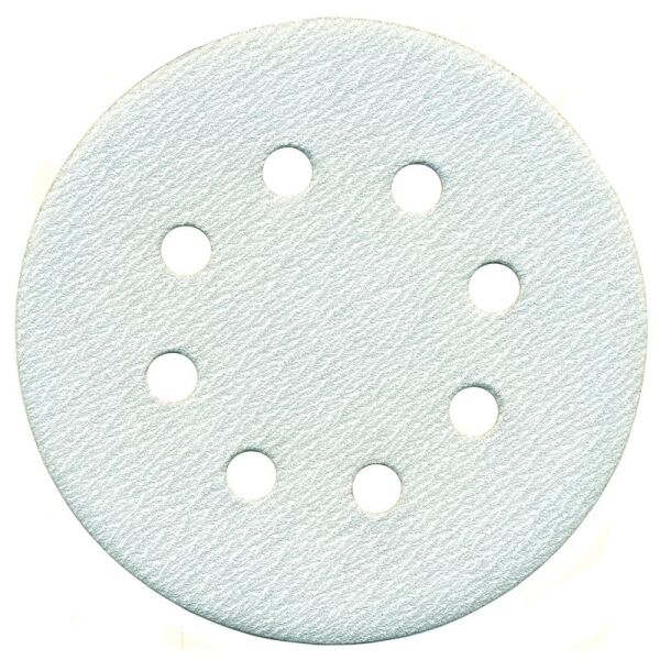 ALÜMİNYUM OKSİT CIRTLI 8 DELİKLİ DİSK ZIMPARA 125 mm 280 KUM