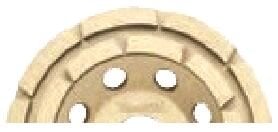 ELMAS ÇANAK DİSK ÇİFT SIRA 115 mm