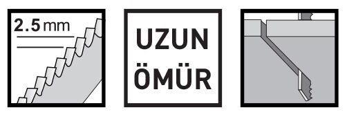 KILIÇ TESTERE BIÇAĞI 225 mm