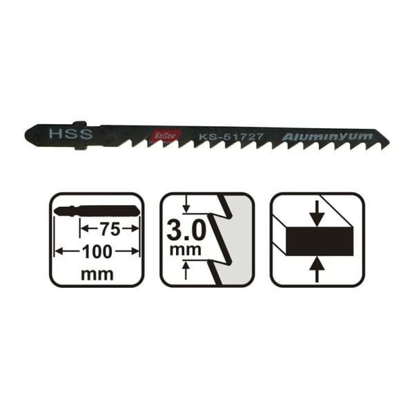 5 Lİ DEKUPAJ TESTERE BIÇAĞI 18 DİŞ