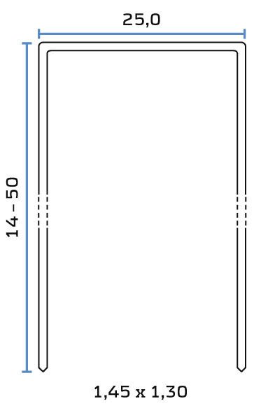 140 SERİSİ ZIMBA TELİ 19 mm