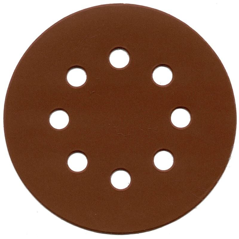 ALÜMİNYUM OKSİT CIRTLI 8 DELİKLİ DİSK ZIMPARA 125 mm 320 KUM