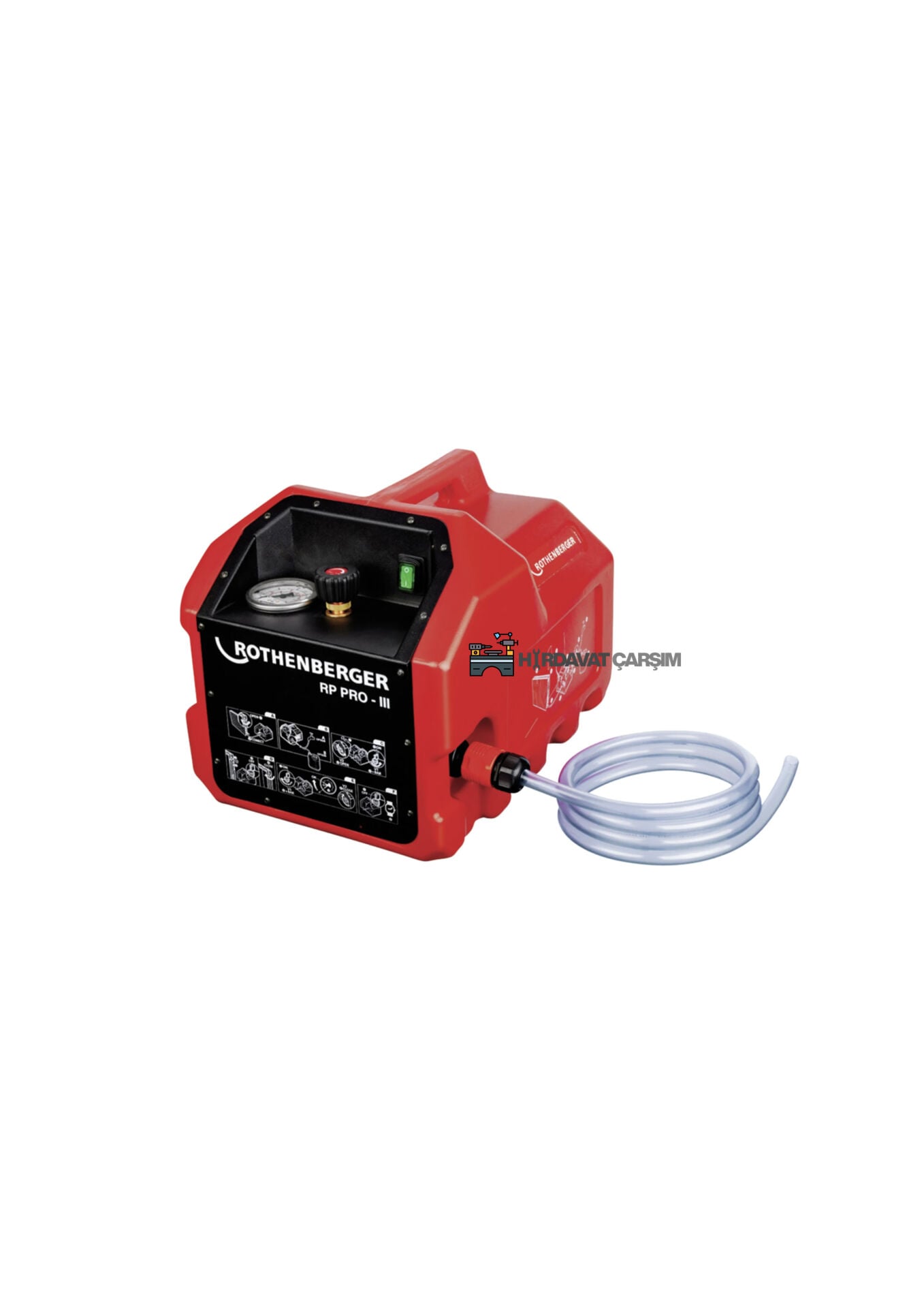 Rothenberger Rp Pro 3 Elektrikli Tesisat Test Pompası 0-40 Bar