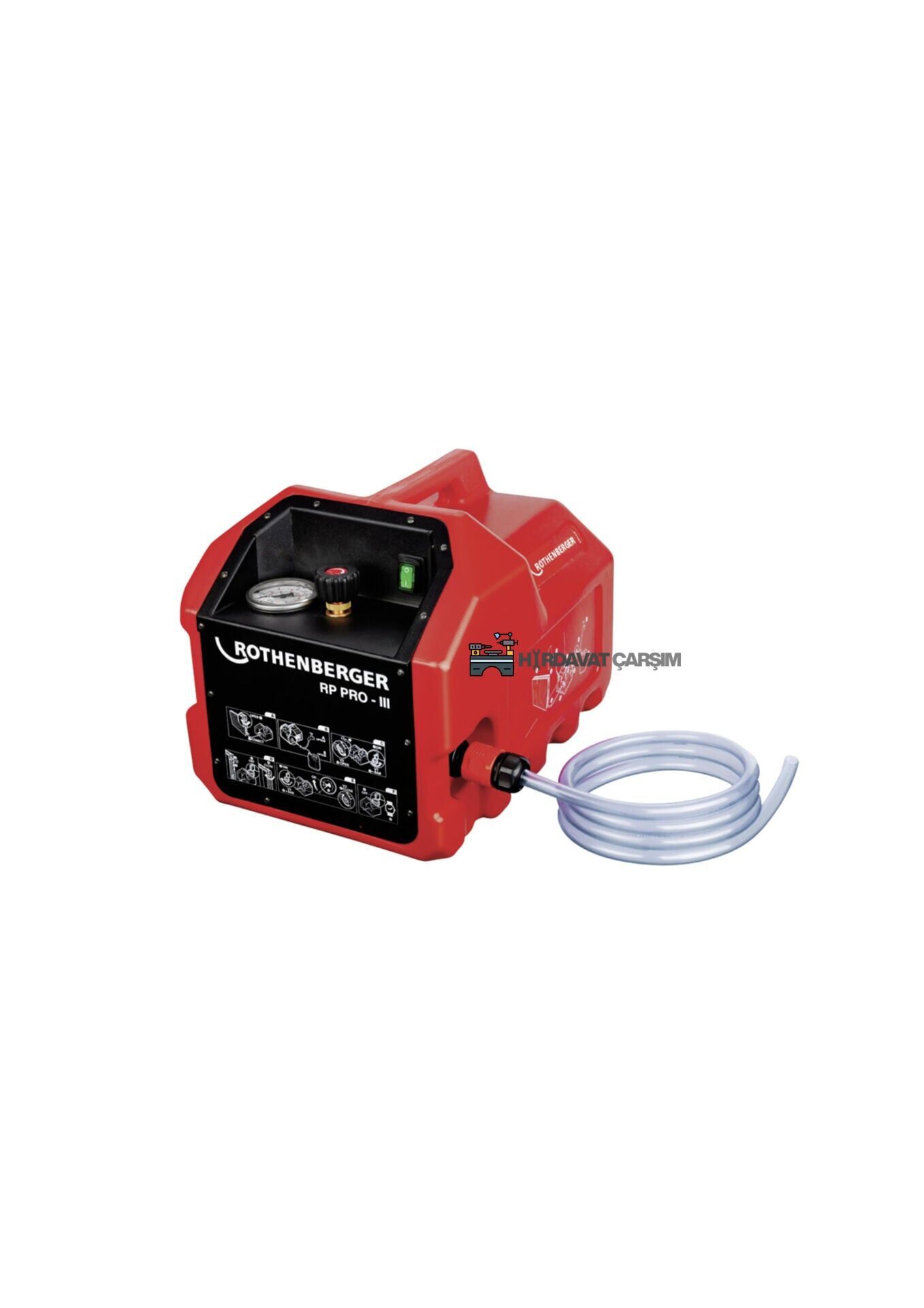 Rothenberger Rp Pro 3 Elektrikli Tesisat Test Pompası 0-40 Bar
