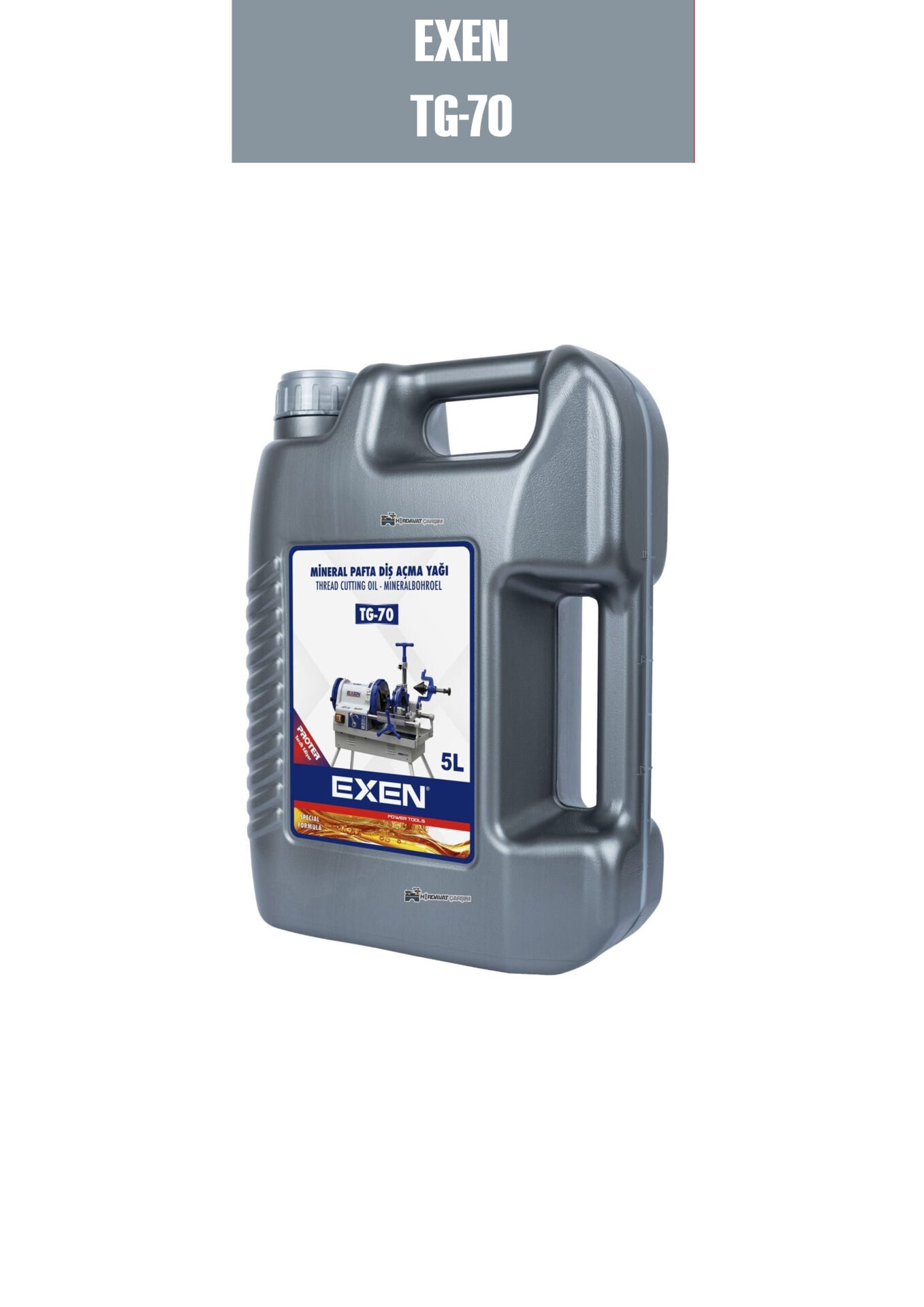 Proter Exen Mineral Pafta Diş Açma Yağı 5 Litre - Tg-70
