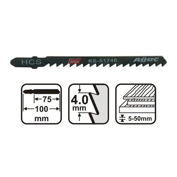 5 Lİ DEKUPAJ TESTERE BIÇAĞI 18 DİŞ