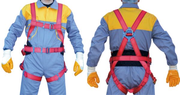 PARAŞÜT TİP BEL DESTEKLİ EMNİYET KEMERİ SETİ