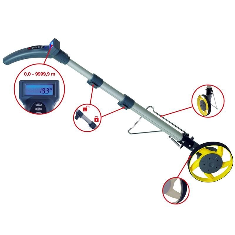 LCD EKRANLI DİJİTAL TUR METRESİ