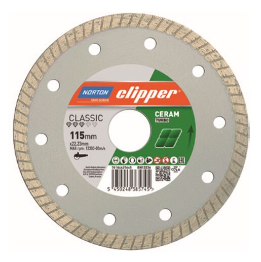 CLASSIC CERAM TURBO TESTERE 125 mm