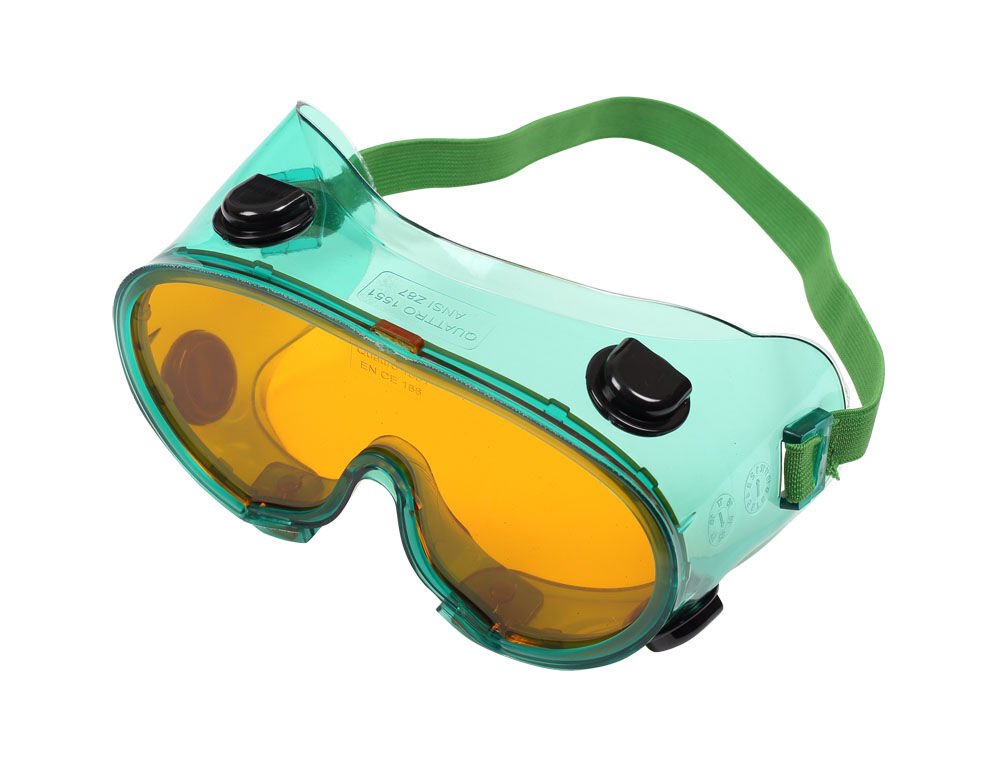 VENTİLLİ GÖZ KORUYUCU BUĞULANMAZ - SARI 75 gr