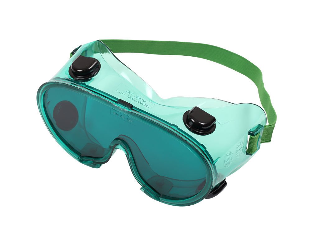 MAXSAFETY S1551 VENTİLLİ  -  BUĞULANMAZ YEŞİL CAM GÖZLÜK