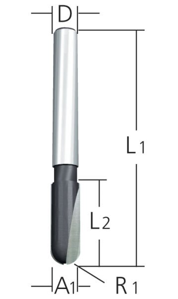 FREZE BIÇAĞI 6x6 mm