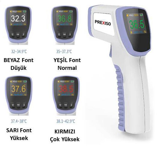 HASSAS, TEMASSIZ ATEŞ ÖLÇER