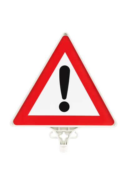 ÜÇGEN TRAFİK UYARI LEVHASI 380 mm