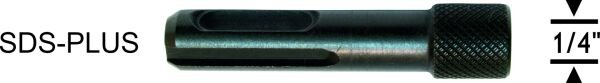 SDS  -  PLUS ADAPTÖRÜ 55mmx1/4''