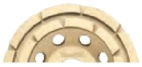 ELMAS ÇANAK DİSK ÇİFT SIRA 180 mm