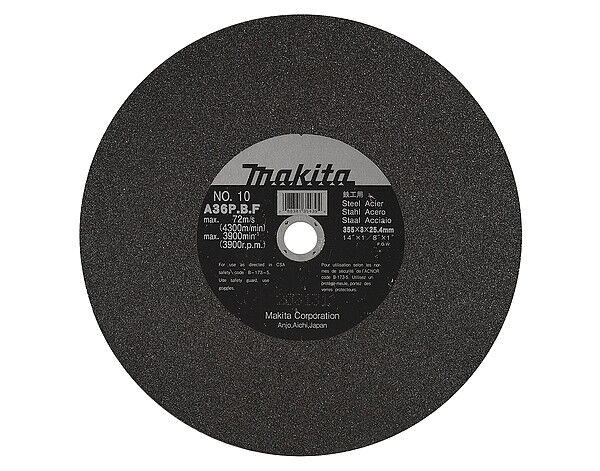 METAL KESME TAŞI  -  DÜZ 355x3.0x25.4 mm